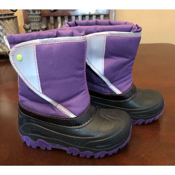 WESTERN CHIEF - NWOT - Big Kids Sz 11 “Selah” Snow Boots in Purple - Picture 9 of 16